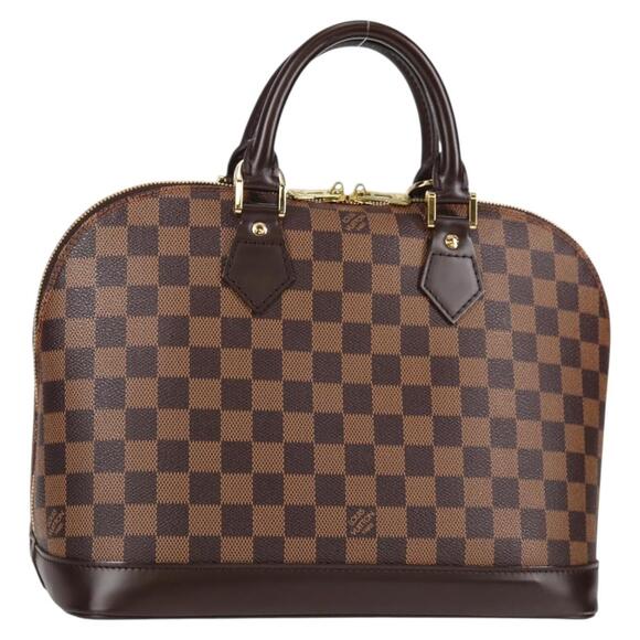 LOUIS VUITTON Damier Ebene Alma Hand Bag N51131 - Picture 1 of 16